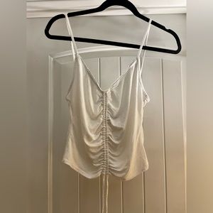 🤍 White Stringed Crop Top 🤍